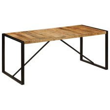 vidaXL tömör mangófa étkezőasztal 180 x 90 x 75 cm bútor
