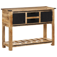 vidaXL tömör mangófa tálalóasztal 100 x 35 x 75 cm bútor