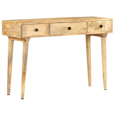 vidaXL tömör mangófa tálalóasztal 115 x 35 x 76 cm bútor