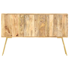 vidaXL tömör mangófa tálalószekrény 118 x 30 x 75 cm (285873) bútor