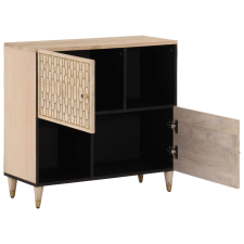 vidaXL tömör mangófa tálalószekrény 80 x 33 x 75 cm (358275) bútor