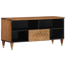 vidaXL tömör mangófa TV-szekrény 100 x 33 x 46 cm bútor