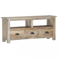 vidaXL tömör mangófa TV-szekrény 110 x 30 x 50 cm bútor