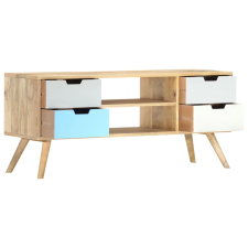 vidaXL tömör mangófa TV-szekrény 110 x 35 x 48 cm (286483) bútor