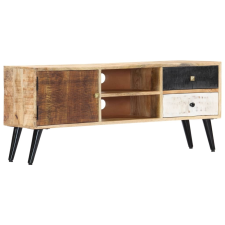 vidaXL tömör mangófa TV-szekrény 115 x 30 x 47 cm bútor