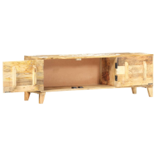 vidaXL tömör mangófa TV-szekrény 120 x 30 x 40 cm (286408) bútor