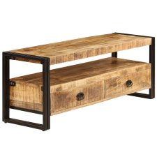 vidaXL tömör mangófa TV-szekrény 120 x 35 x 45 cm (247402) bútor