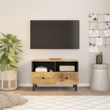 vidaXL tömör mangófa TV-szekrény 70 x 33 x 46 cm bútor