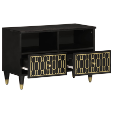 vidaXL tömör mangófa TV-szekrény 70 x 33 x 46 cm bútor