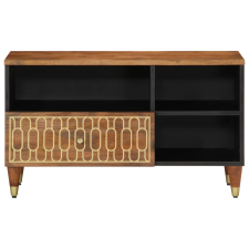 vidaXL tömör mangófa TV-szekrény 80 x 33 x 46 cm bútor