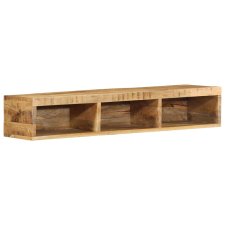 vidaXL tömör nyers mangófa falra szerelhető TV-szekrény 100x30x19 cm (4017479) bútor