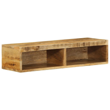 vidaXL tömör nyers mangófa falra szerelhető TV-szekrény 80x30x19 cm bútor