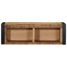 vidaXL tömör nyers mangófa TV-szekrény 80x30x25 cm (4015933) bútor