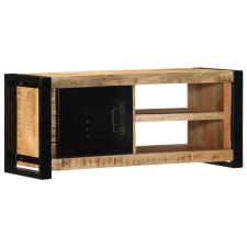 vidaXL tömör nyers mangófa TV-szekrény 80x30x35 cm bútor