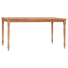 vidaXL tömör tíkfa Batavia asztal 150 x 90 x 75 cm bútor
