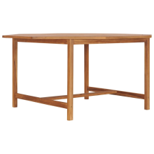 vidaXL tömör tíkfa kerti asztal 150 x 150 x 75 cm kerti bútor