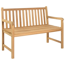 vidaXL tömör tíkfa kerti pad 114 cm kerti bútor