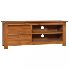 vidaXL Tömör tíkfa tv-szekrény 100 x 30 x 40 cm bútor