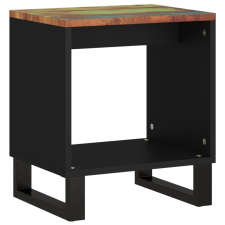 vidaXL tömör újrahasznosított és szerelt fa dohányzóasztal 40x31x46 cm (350642) bútor