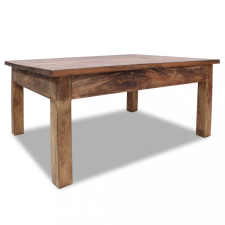 vidaXL Tömör újrahasznosított fa dohányzóasztal 98 x 73 x 45 cm bútor