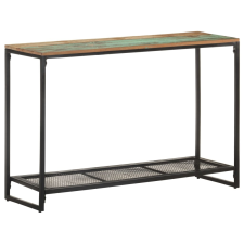vidaXL tömör újrahasznosított fa tálalóasztal 110 x 35 x 75 cm bútor