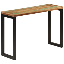 vidaXL tömör újrahasznosított fa tálalóasztal 110x35x75 cm bútor
