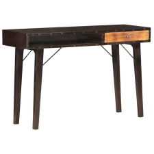 vidaXL tömör újrahasznosított fa tálalóasztal 118 x 35 x 76 cm bútor