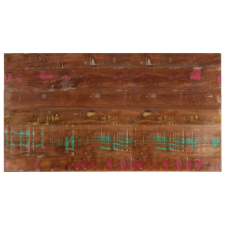 vidaXL tömör újrahasznosított fa téglalap alakú asztallap 100x60x2,5cm bútor