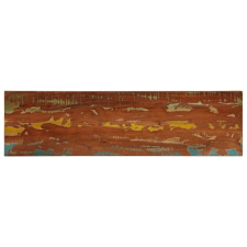 vidaXL tömör újrahasznosított fa téglalap alakú asztallap 110x20x3,8cm bútor