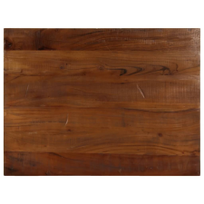 vidaXL tömör újrahasznosított fa téglalap alakú asztallap 80x60x2,5 cm bútor