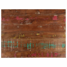 vidaXL tömör újrahasznosított fa téglalap alakú asztallap 80x60x3,8 cm bútor