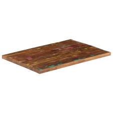 vidaXL tömör újrahasznosított fa téglalap alakú asztallap 80x60x3,8 cm bútor