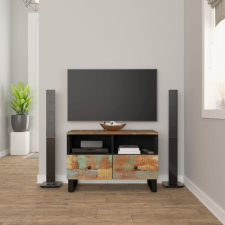 vidaXL Tömör újrahasznosított fa TV-szekrény 70 x 33 x 46 cm bútor