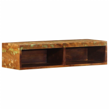 vidaXL tömör újrahasznosított falra szerelhető TV-szekrény 80x30x19 cm bútor