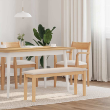 vidaXL tömörfa gumiból pad 110 cm bútor
