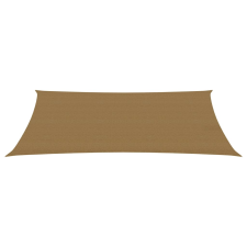 vidaXL tópszínű HDPE napvitorla 160 g/m² 2,5 x 5 m kerti bútor