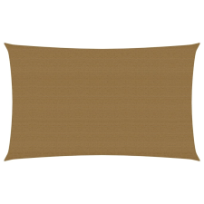vidaXL tópszínű HDPE napvitorla 160 g/m² 2 x 5 m kerti bútor