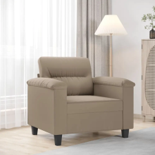 vidaXL tópszínű mikroszálas szövet kanapéfotel 60 cm bútor