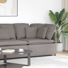 vidaXL tópszínű moduláris kanapé sarokmodul párnákkal 100 cm bútor