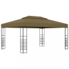 vidaXL Tópszínű pavilon 3 x 4 m 180 g/m²