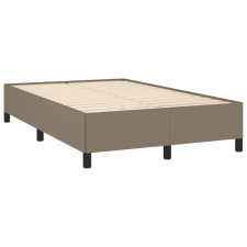 vidaXL tópszínű szövet ágykeret 120 x 190 cm (379512) ágy és ágykellék