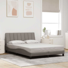 vidaXL tópszínű szövet ágykeret matrac nélkül 120x200 cm ágy és ágykellék