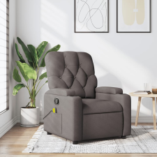 vidaXL tópszínű szövet dönthető masszázsfotel masszázsfotel