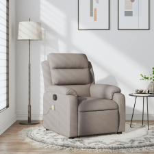 vidaXL tópszínű szövet dönthető masszázsfotel masszázsfotel