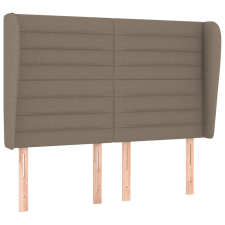 vidaXL tópszínű szövet fejtámla szárnyakkal 147 x 23 x 118/128 cm (3118098) ágy és ágykellék