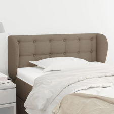 vidaXL tópszínű szövet fejtámla szárnyakkal 93x23x78/88 cm ágy és ágykellék