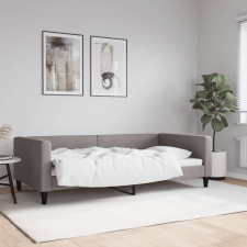 vidaXL tópszínű szövet kanapéágy 100 x 200 cm bútor