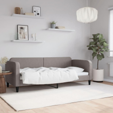 vidaXL tópszínű szövet kanapéágy 80 x 200 cm ágy és ágykellék