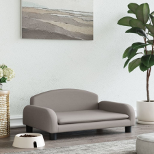 vidaXL tópszínű szövet kutyaágy 70 x 45 x 30 cm szállítóbox, fekhely kutyáknak