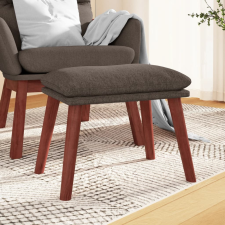 vidaXL tópszínű szövet lábzsámoly 45 x 29,5 x 39 cm bútor